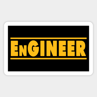 Dewalt Engineer Parody Design Magnet